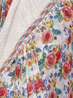 Thumbnail for Mitera Floral Printed Pure Georgette Saree - Distacart
