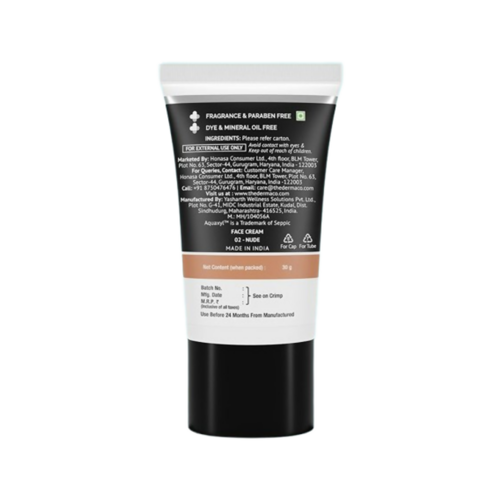 The Derma Co 2% Niacinamide Hydrating BB Cream with 1% Hyaluronic Acid Complex & Aquaxyl - Distacart