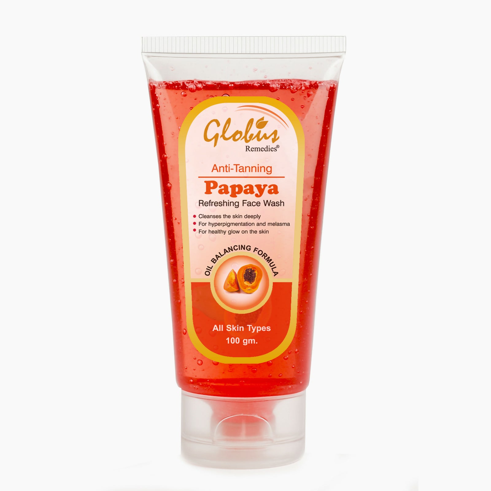 Globus Remedies Papaya Face Wash