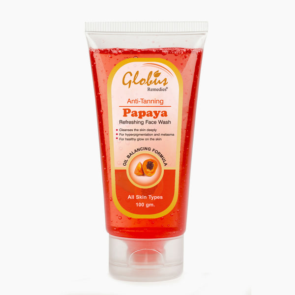Globus Remedies Papaya Face Wash