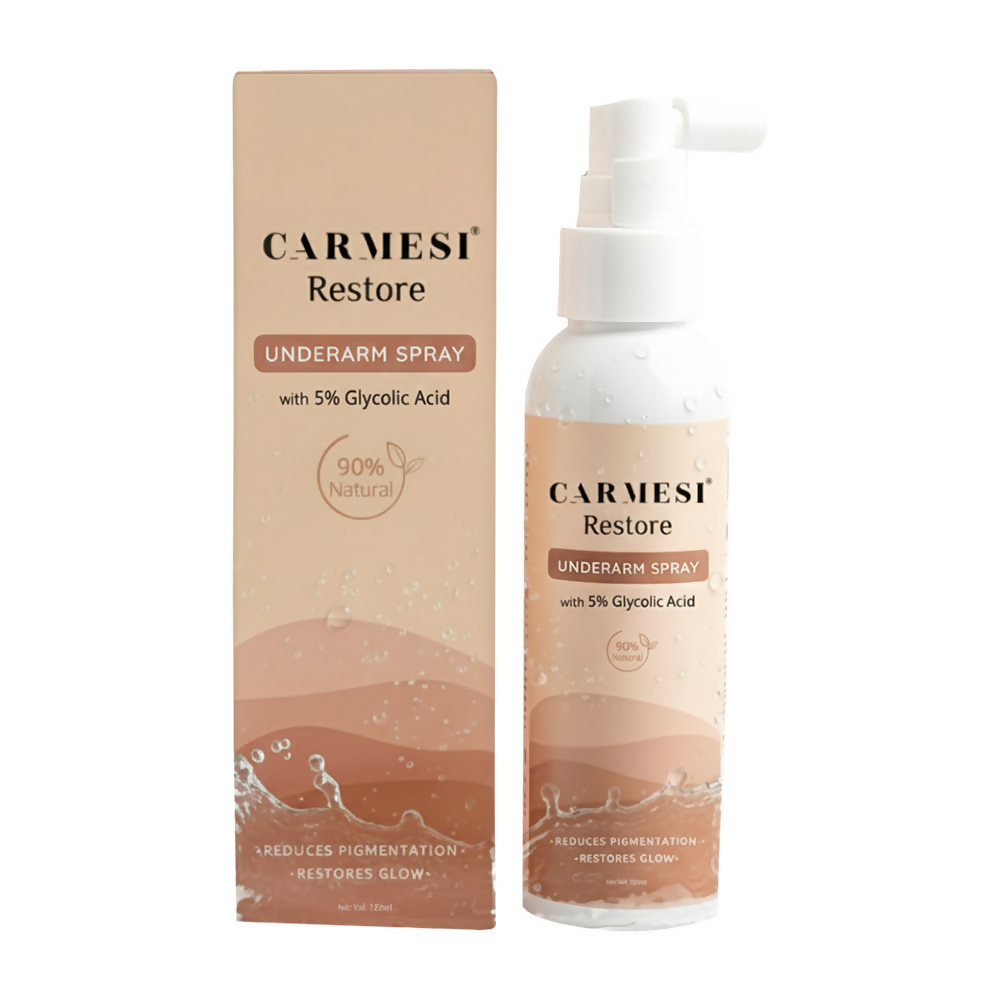 Carmesi Restore Underarm Spray With 5% Glycolic Acid - Distacart