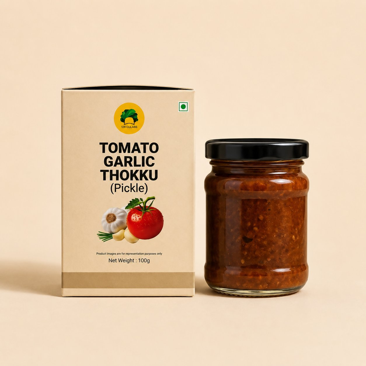 Gulabs Tomato Garlic Thokku Pickle