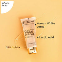 Thumbnail for Pilgrim 24K Gold Gel Face Wash - Distacart