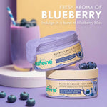 Thumbnail for mCaffeine Blueberry Breeze Body Scrub, Exfoliates, Removes Tan, Fruity Blueberry Aroma - Distacart