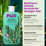 Thumbnail for PLIX The Plant Fix Rosemary Anti Hairfall Shampoo & Hair Mask - Distacart