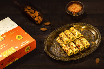 Almond House Badam Kesar Roll (Map) - Distacart