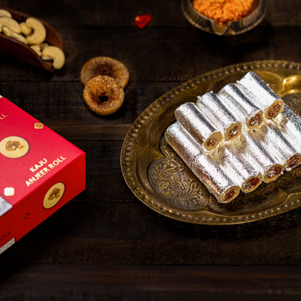 Almond House Kaju Anjeer Roll (MAP) - Distacart