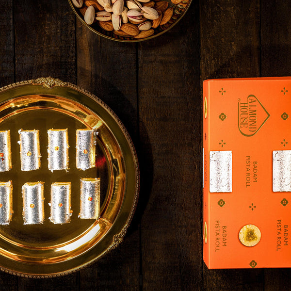 Almond House Badam Pista Roll (MAP) - Distacart