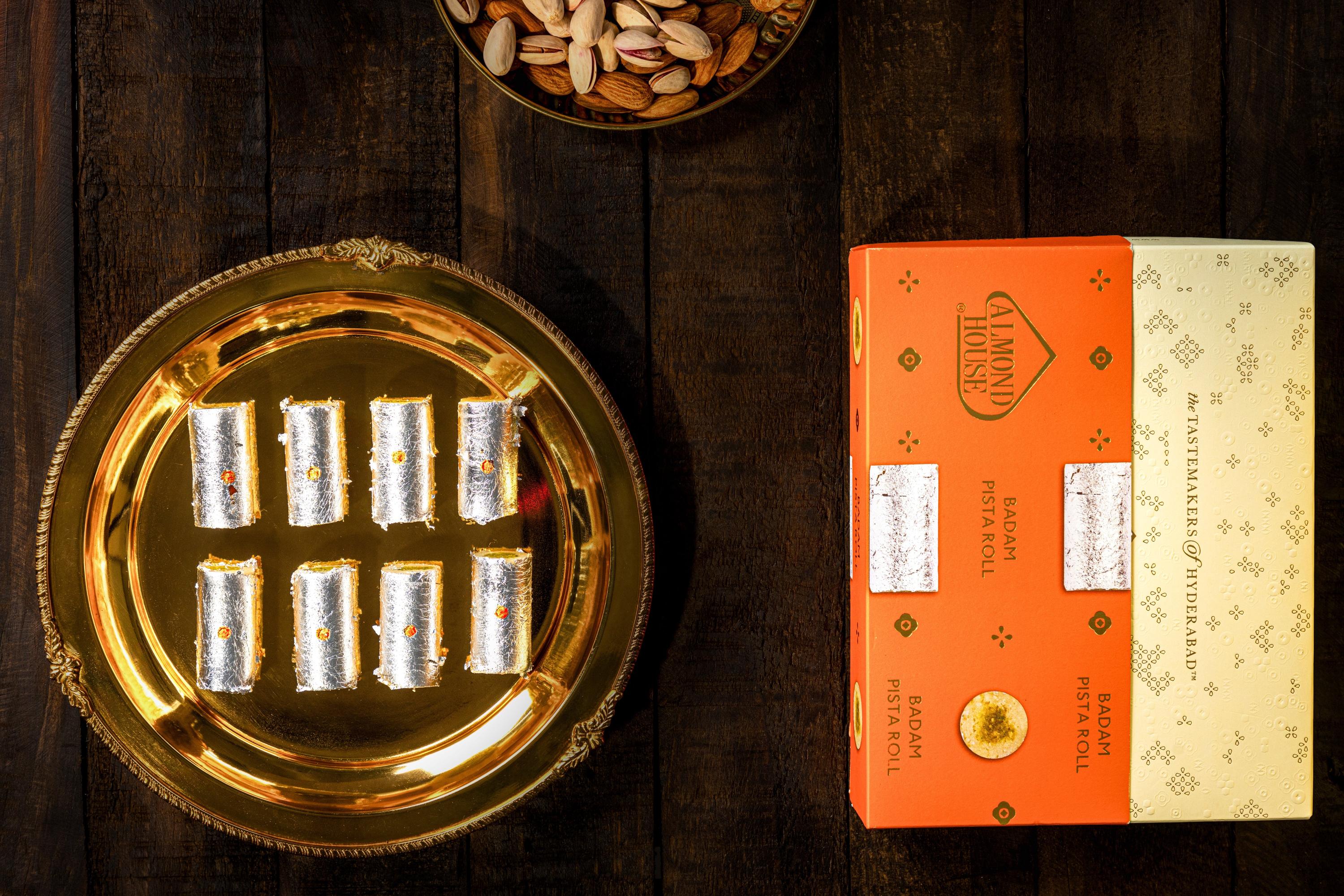 Almond House Badam Pista Roll (MAP) - Distacart