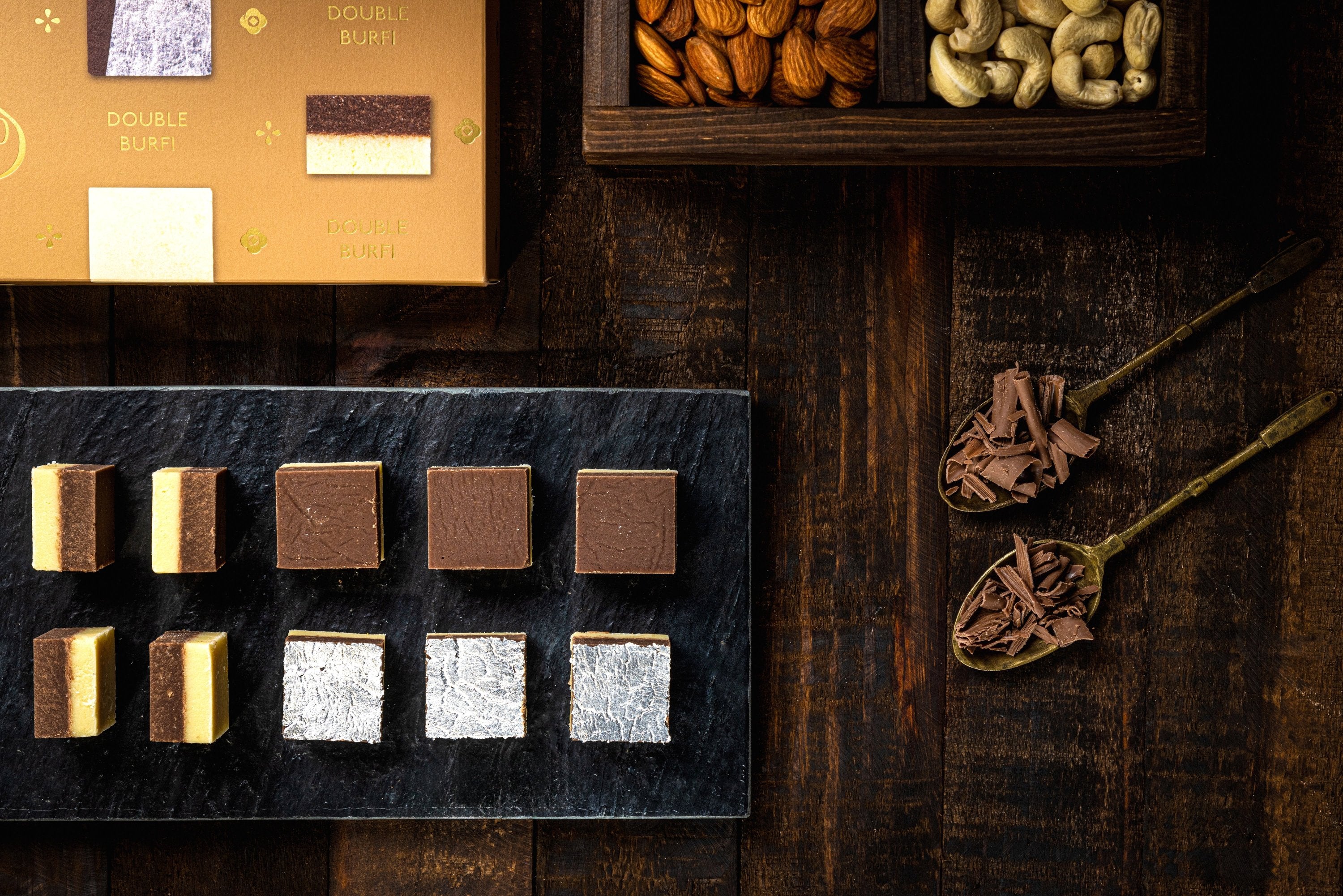 Almond House Double Burfi (MAP) - Distacart