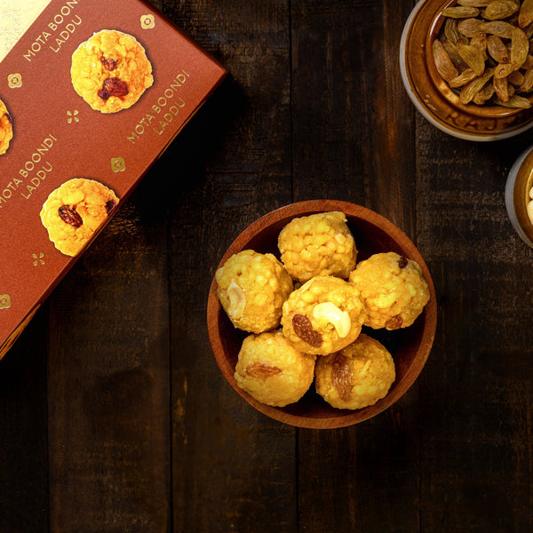 Almond House Motaboondi Laddu (MAP) - Distacart