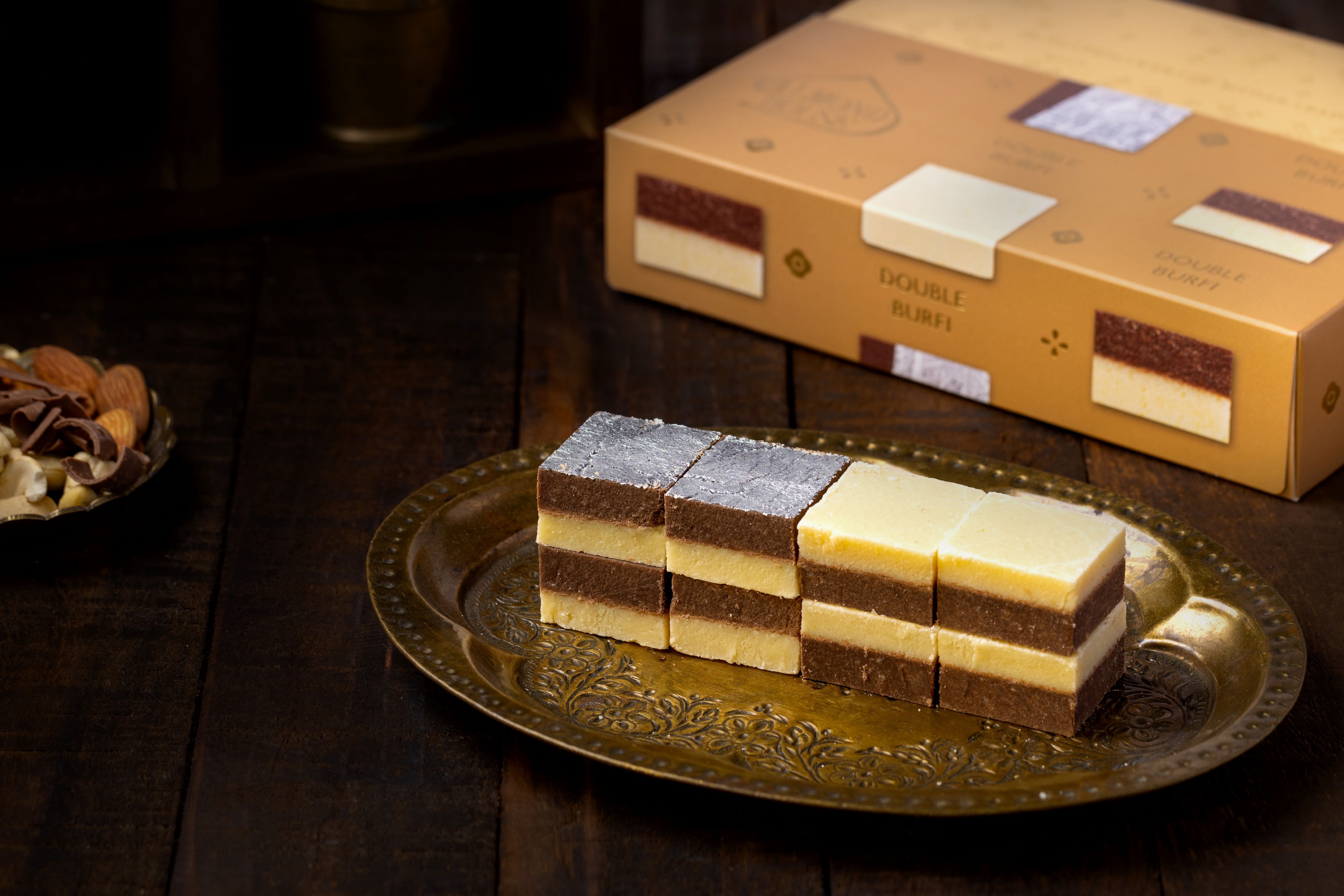 Almond House Double Burfi (MAP) - Distacart