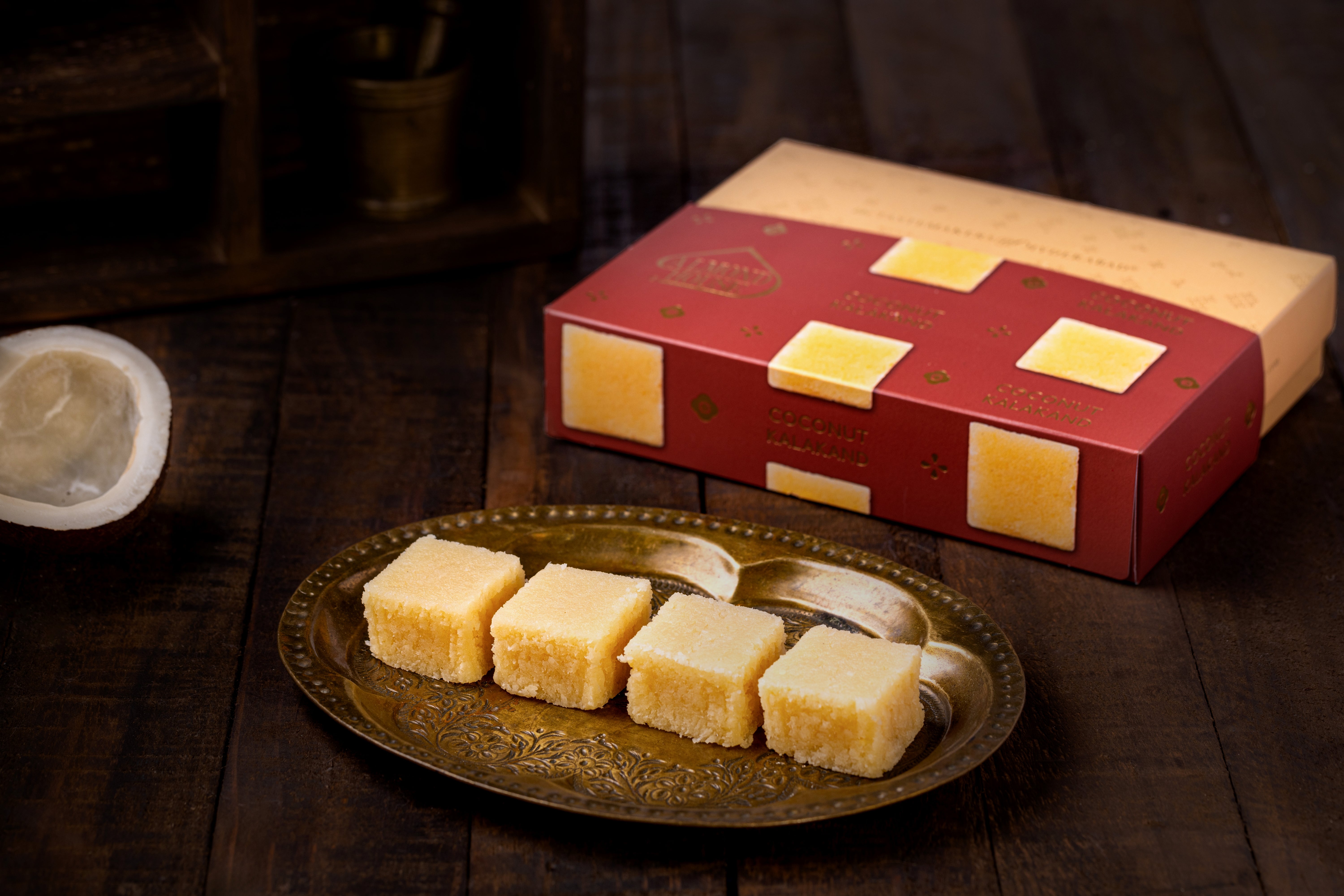 Almond House Coconut Kalakand (MAP) - Distacart