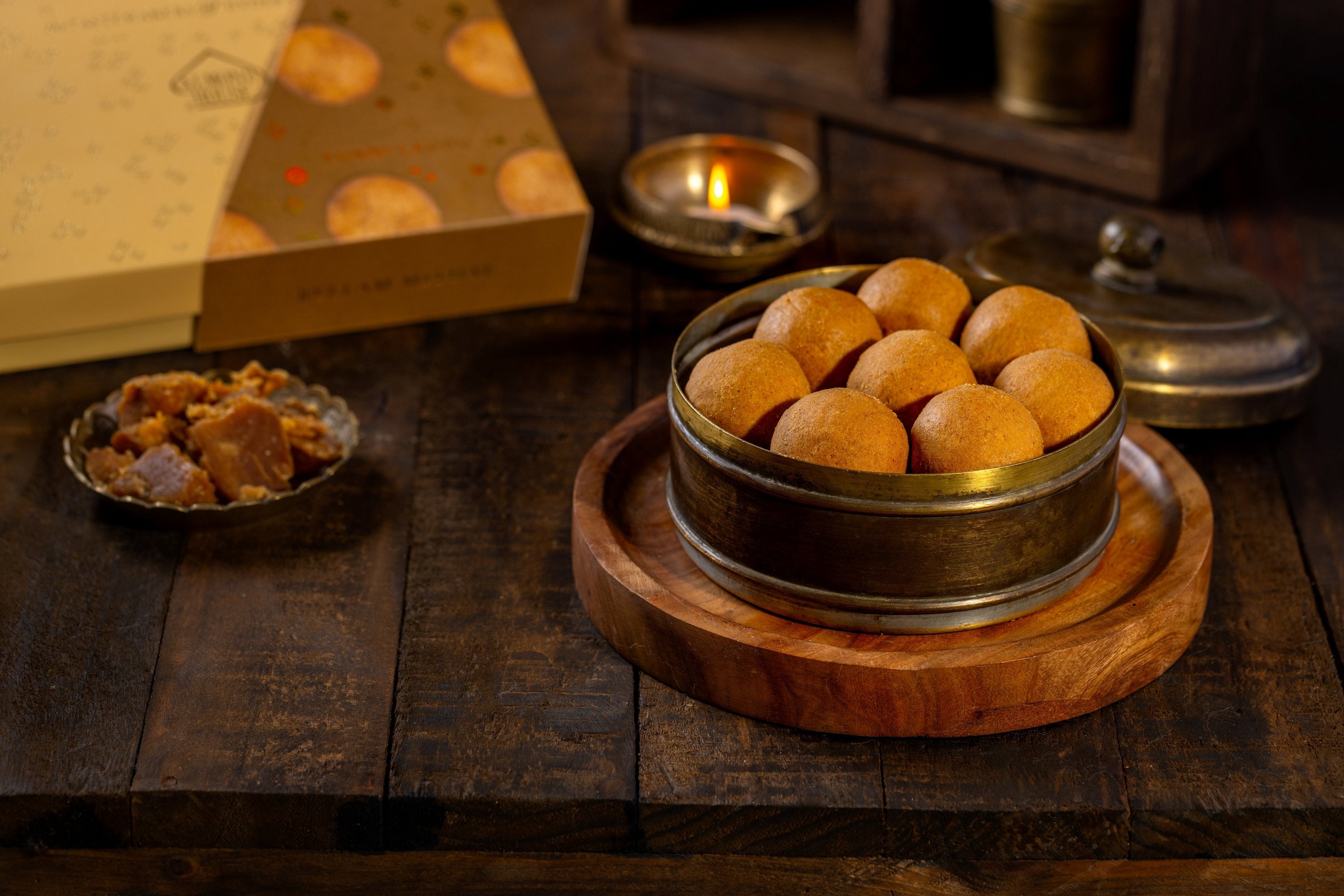 Almond House Bellam Sunni Laddu(MAP) - Distacart