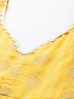Thumbnail for Ahalyaa Women's Traditional wear Dress - Yellow - Distacart