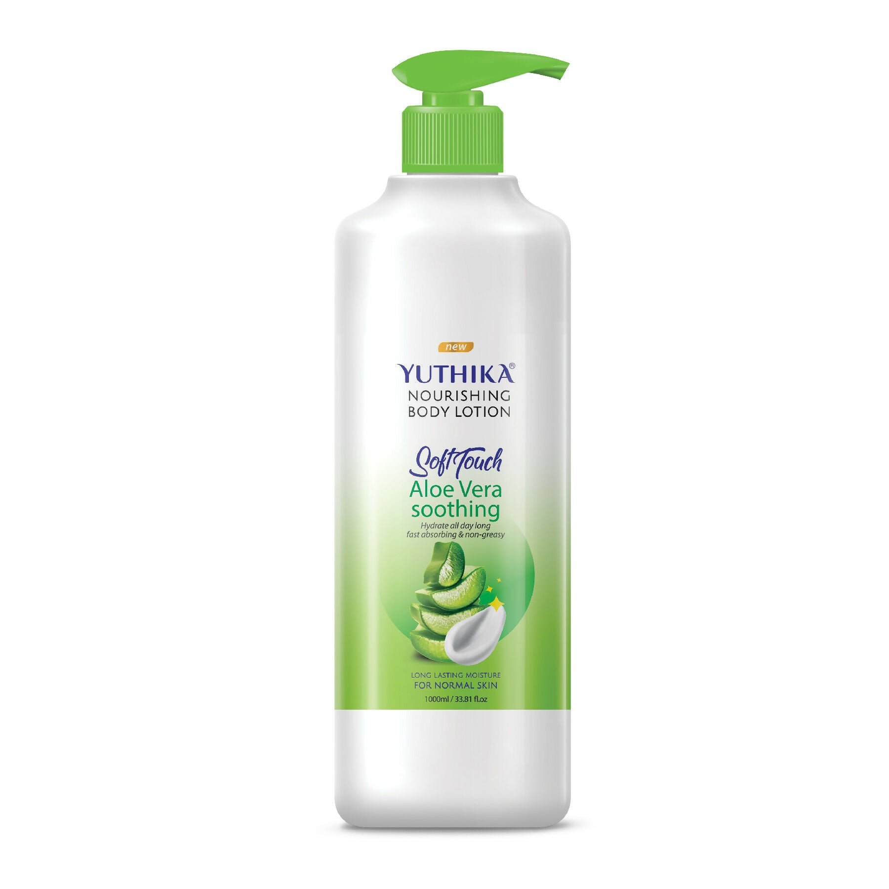 Yuthika Aloe Vera Soft Touch Body Lotion For Women & Men - Distacart