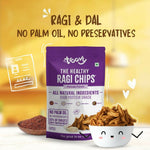 Thumbnail for Troovy Healthy Masala Ragi Chips Tasty & High Protein Snacks - Distacart