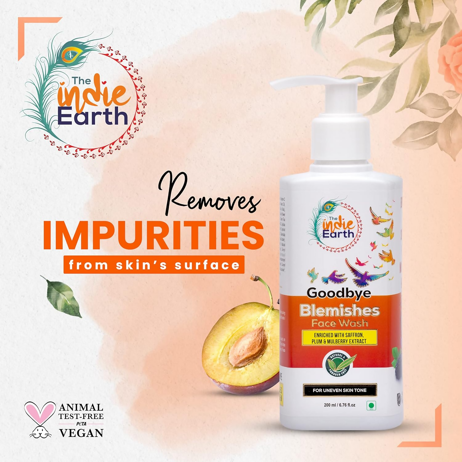 The Indie Earth Goodbye Blemish (Vitamin C) Facewash - Distacart