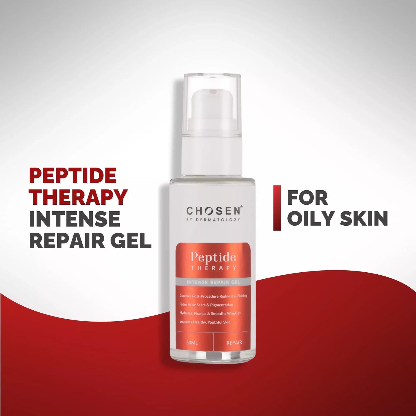 Chosen Peptide Therapy Intense Repair Gel - Distacart