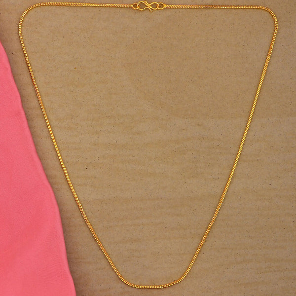Joban Fashion Women Brass Golden Neck-Chain - Distacart