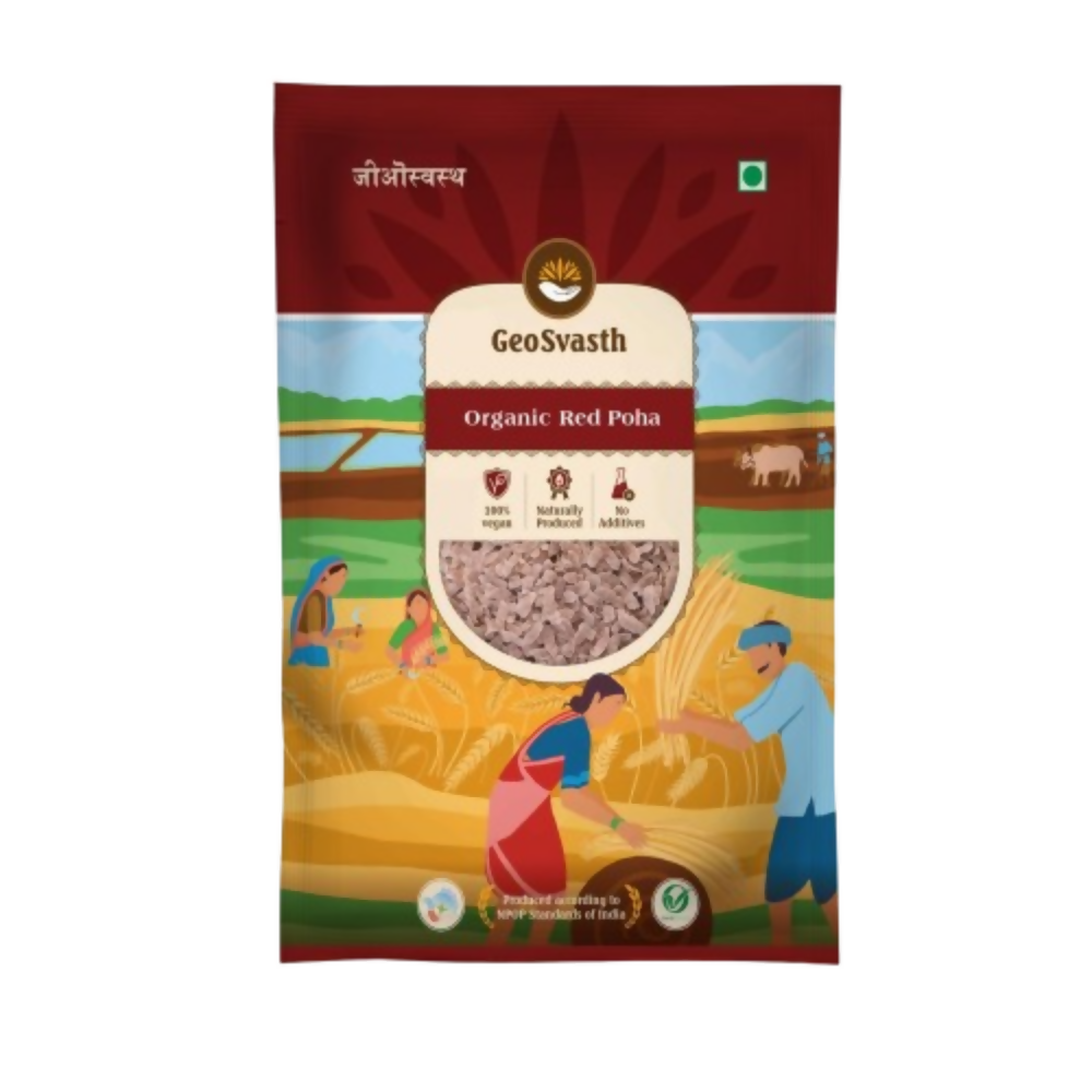 GeoSvasth Organic Red Poha - Dista