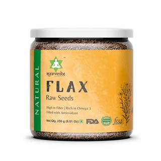 Ayurvedix High-Quality Flax Seeds - Distacart