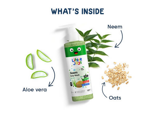 Little Joys Natural Organic & Anti-bacterial Neem Bodywash & NutriMix Nutrition Powder - Distacart