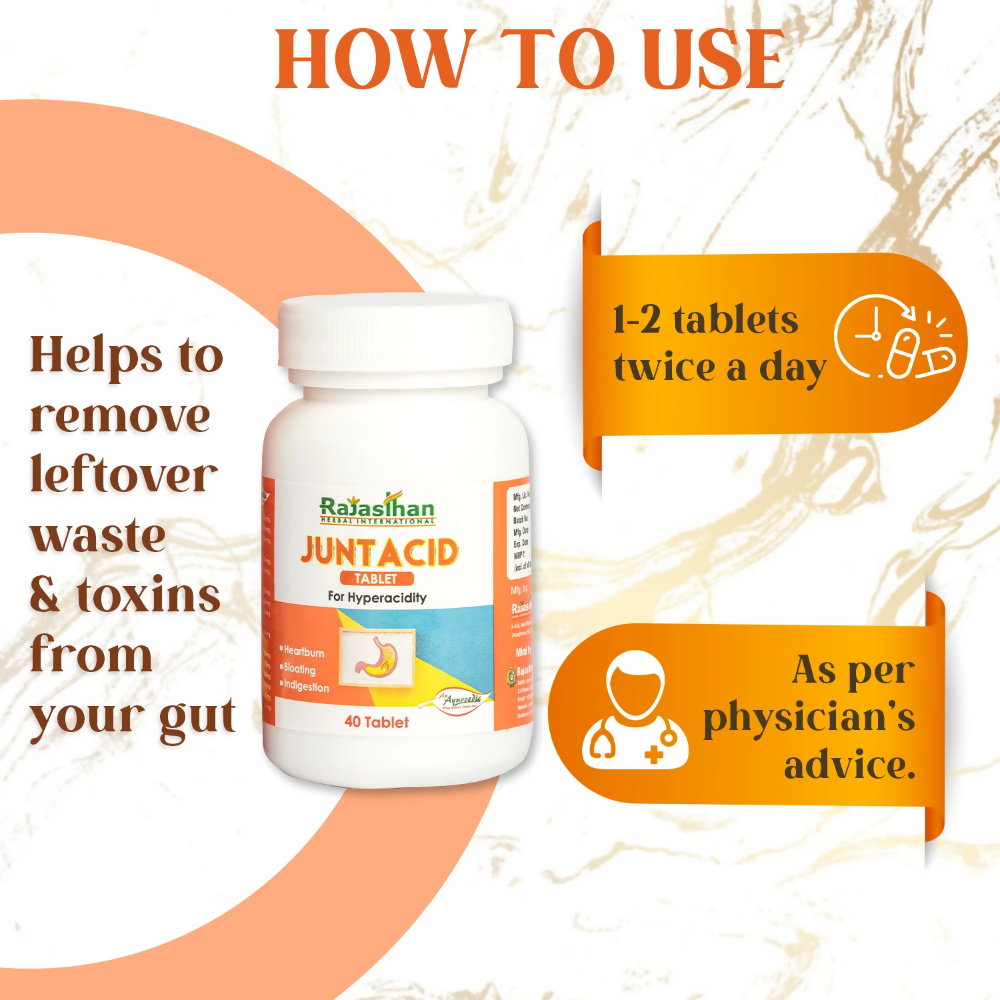 Rajasthan Herbals Junt Acid Tablets