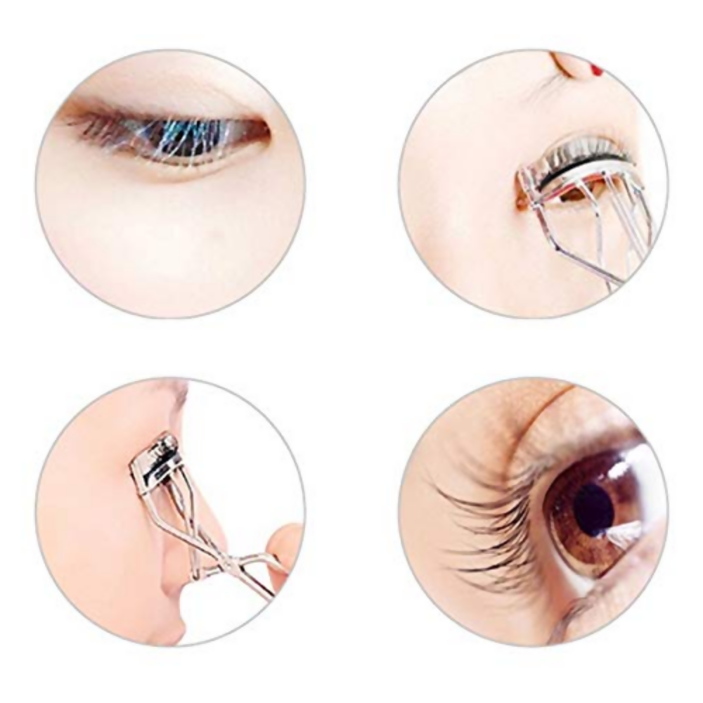 Bronson Professional Eyelash Curler Tool For Women - Gold - Dista