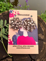 Thumbnail for Inhanns Small Statement Studs Earrings - Gray - Distacart