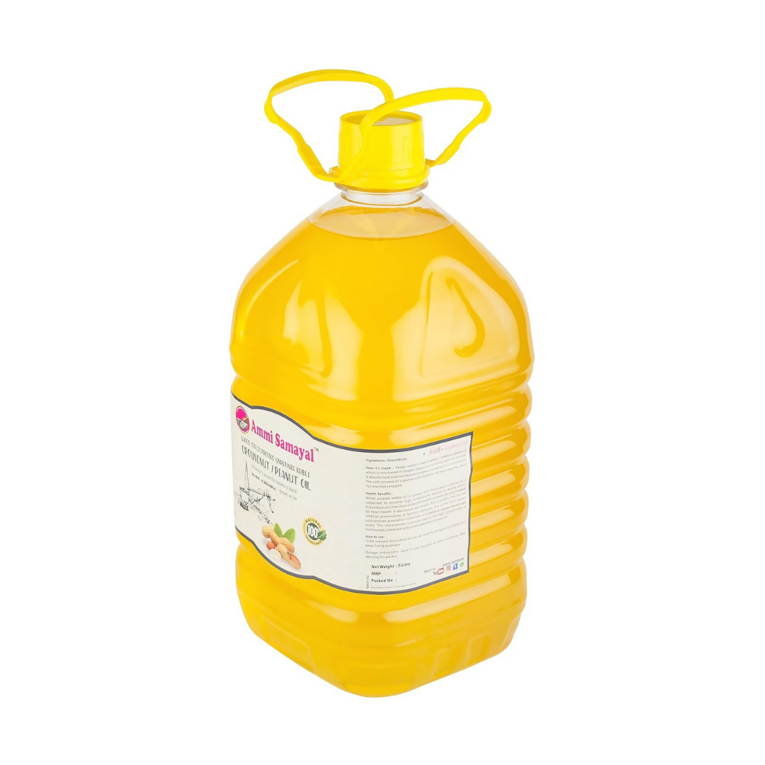 Ammi Samayal Wood Pressed Groundnut Oil - Distacart