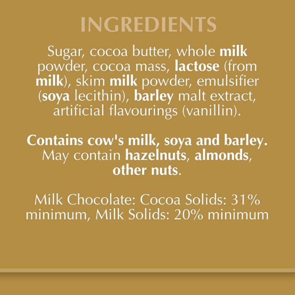 Lindt Gold Tab Chocolate - Surfin - Dista