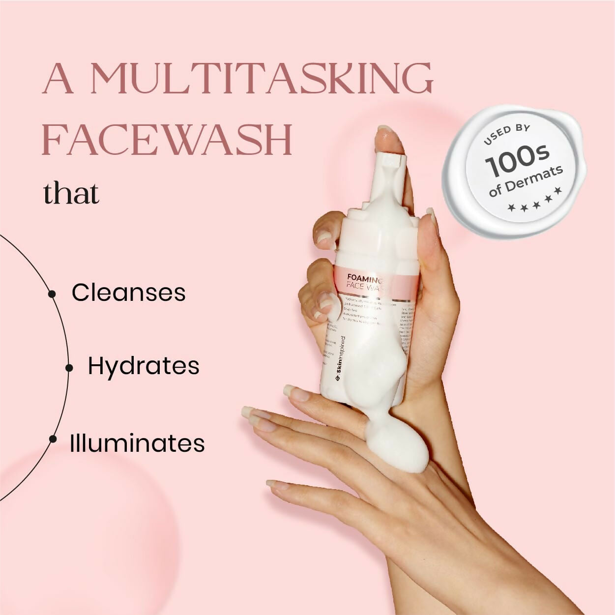 SkinInspired Foaming Daily Use Face Wash