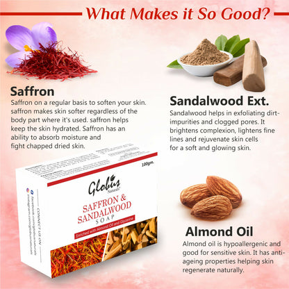 Globus Naturals Sandalwood Soap - Distacart