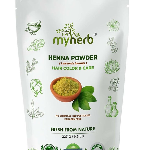 Myherb Pure Natural Organic Henna Powder - Distacart