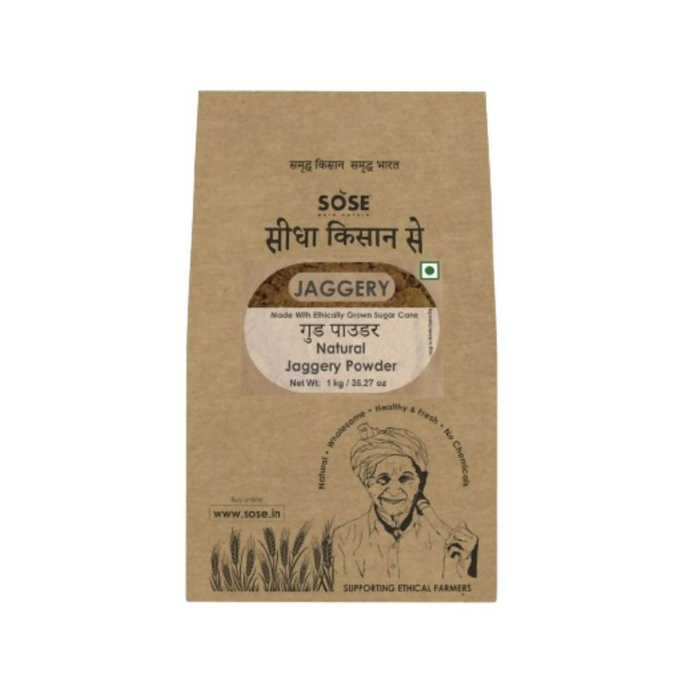Gir Sidha Kisan Se Natural Jaggery Powder - Distacart