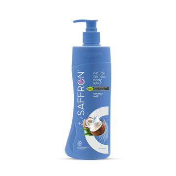 VI-JOHN Saffron Natural Fairness Body Lotion Coconut Milk Deep Hydration & Radiant Glow For All Skin Types - Distacart