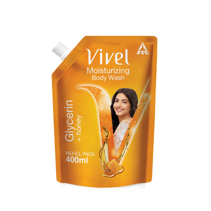 Vivel Moisturizing Bodywash Glycerin + Honey Refill Pack - Distacart