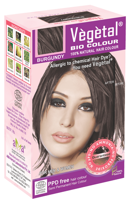 Vegetal Bio Colour Hair Color - Burgundy - Distacart