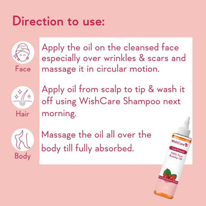 Wishcare 100% Pure Rosehip Oil - Distacart