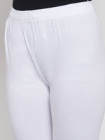 Thumbnail for TAG 7 Women Pack Of 2 Solid Churidar-Length Leggings - Distacart