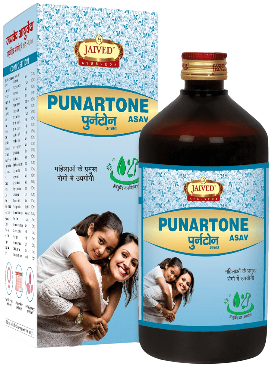 Jaived Ayurveda Punartone Asav | Ladies Tonic, Hormonal Balance & Menstrual Wellness