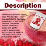 Thumbnail for VedicAyurveda Herbal Wax Powder - Rose - Dista