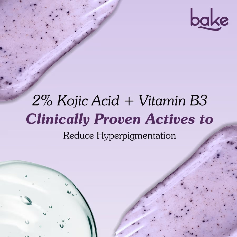 Bake 2% Kojic Acid Lavender Smoothie Body Scrub - Distacart