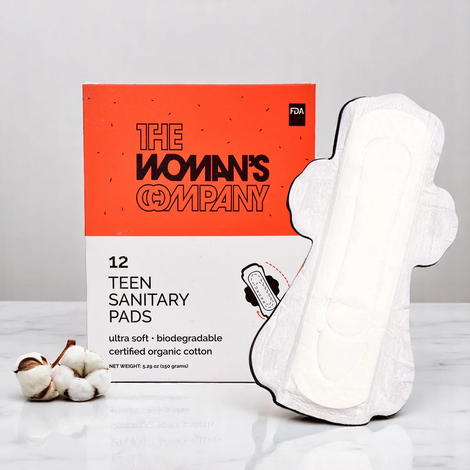 The Woman's Company Teen Sanitary Pads (240 MM) - Distacart