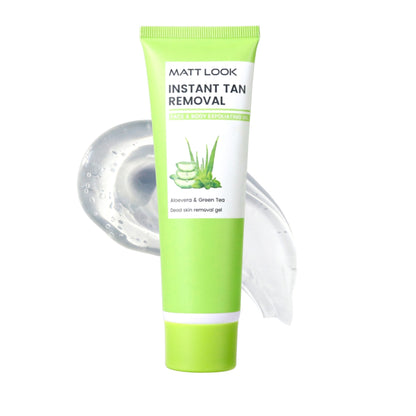 Matt Look Instant Tan Removal With Aloevera & Green Tea - Distacart