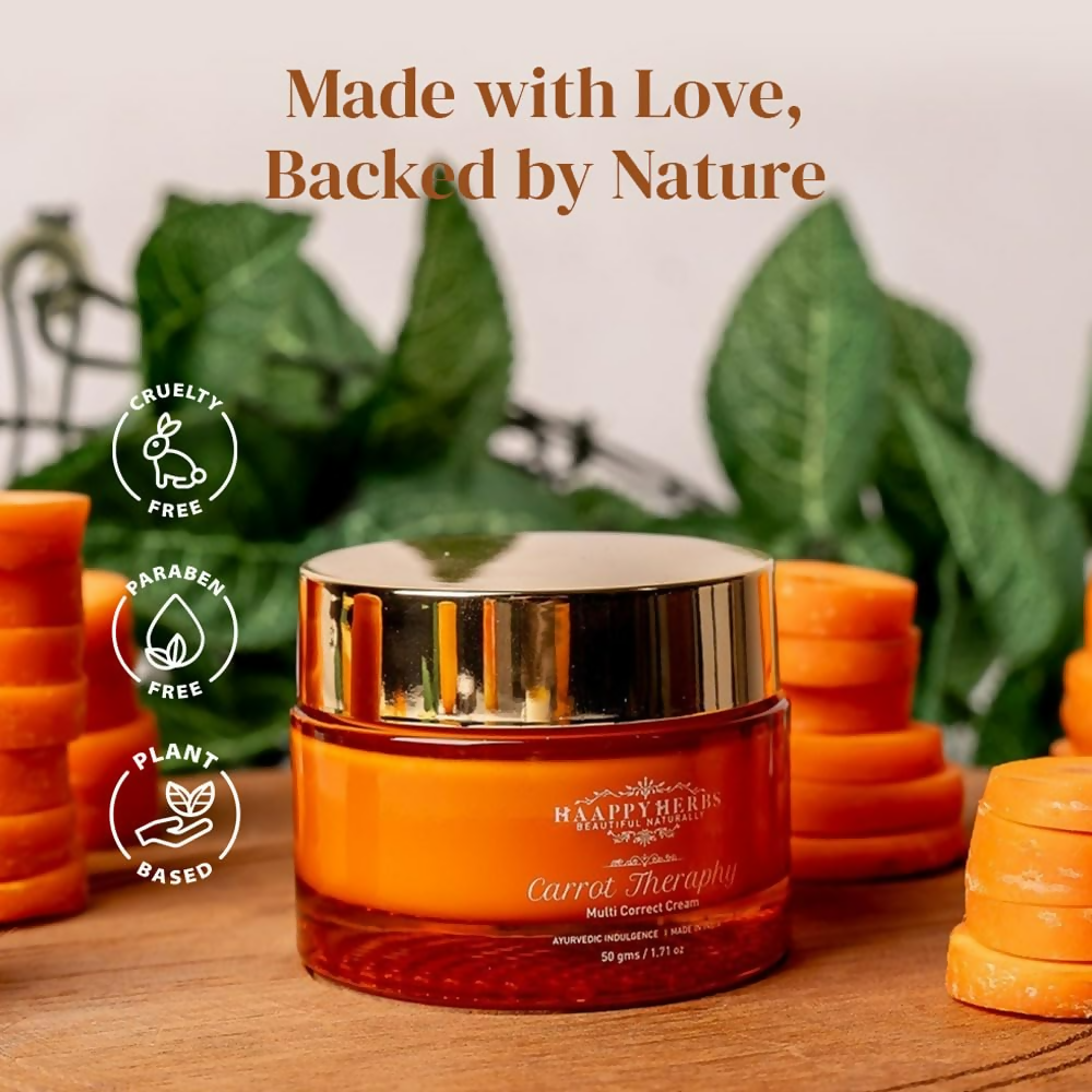 Haappyherbs Carrot Theraphy Multi-Correct Cream