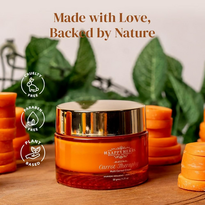 Haappyherbs Carrot Theraphy Multi-Correct Cream - Distacart