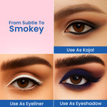 Thumbnail for Swiss Beauty Intense Gel Kajal 12-Hour Stay Smudge-Proof with Sharpener - 8904325004427_04electricblue - Distacart