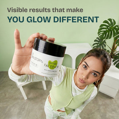 The Skin Story Moringa Face Pack For Deep Cleansing - Distacart